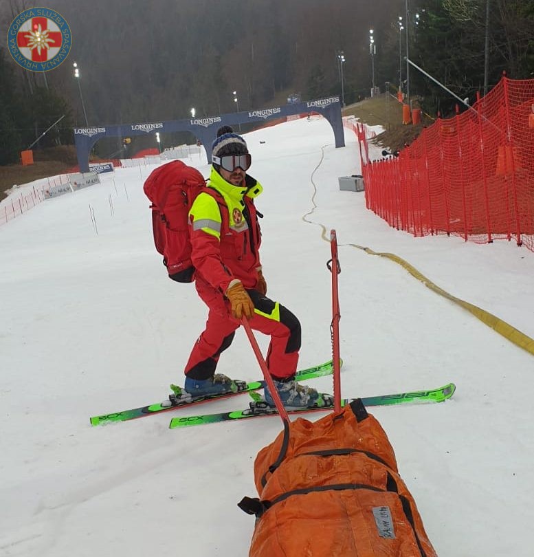 Iskusni I Uigrani Zagrep Ani Na Osiguranju Utrka Svjetskog Skija Kog